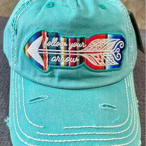 Follow your arrow Embroidered Baseball Caps